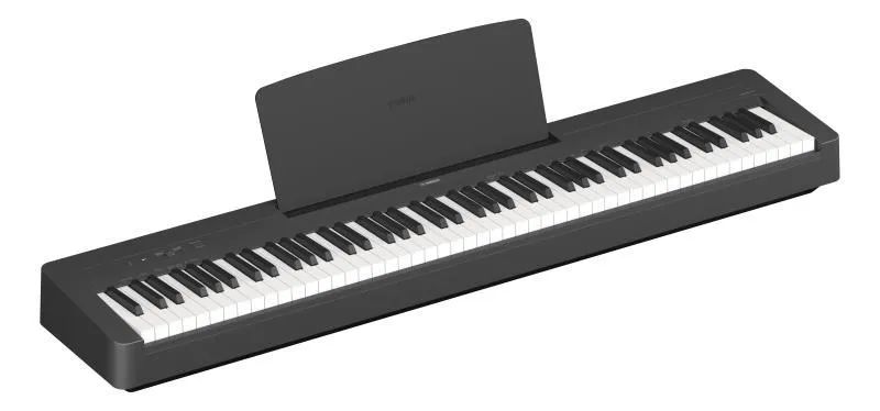 Yamaha digitální piano P-145B, kompaktní, klavírní klávesy