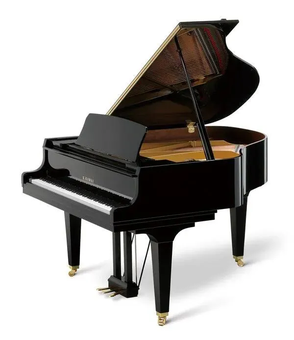 Kawai akustická klavír, 88 kláves, 166 cm, lesklá černá