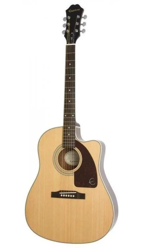 Epiphone J-15 EC Deluxe elektro-akustická kytara s Fishman Presys-II, tvrdý kufr