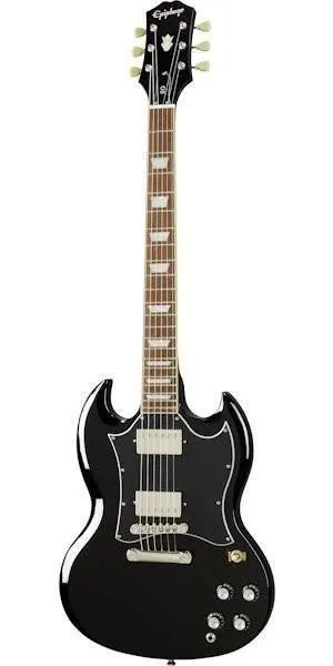 Epiphone SG Standard EB elektrická kytara, černá barva