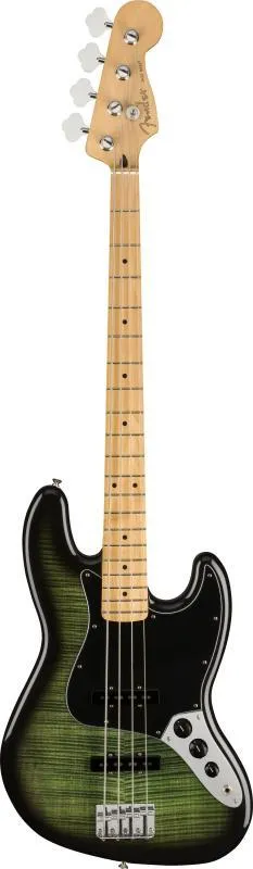 Fender Jazz Bass Plus Top, javorový hmatník, zelený burst