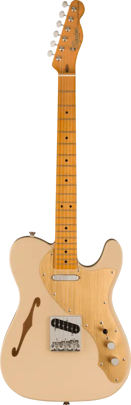 Squier FSR Classic Vibe '60s Telecaster Thinline, javorový hmatník, zlatý pickguard