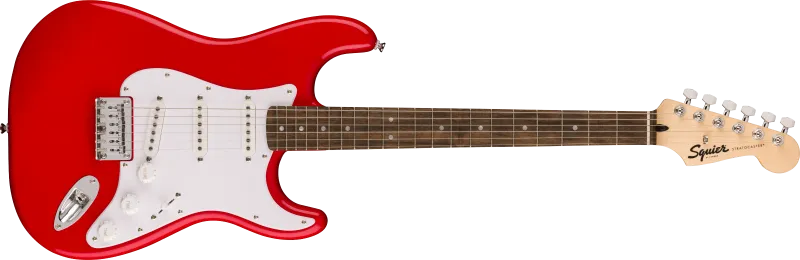 Squier Sonic Stratocaster HT LRL Torino Red, elektrická kytara