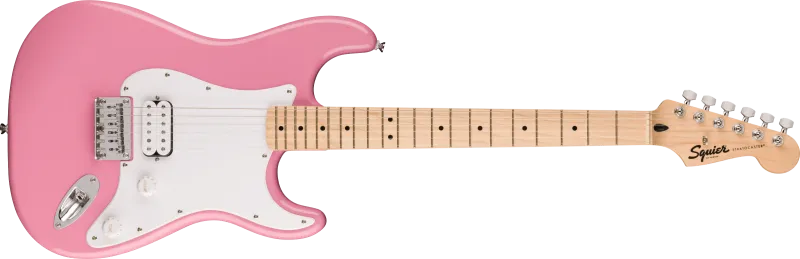 Squier Sonic Stratocaster HT H MN Flash Pink