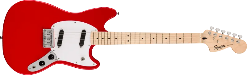Squier Sonic Mustang MN Torino Red elektrická kytara