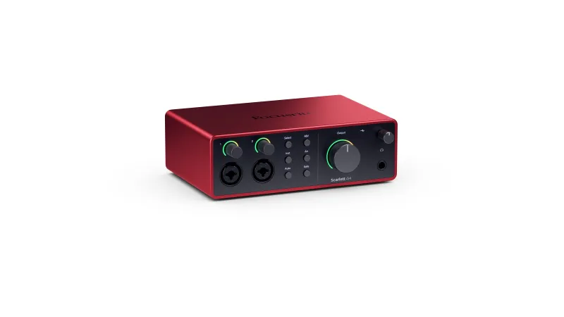 Focusrite Scarlett 4i4 (4. generace, USB)