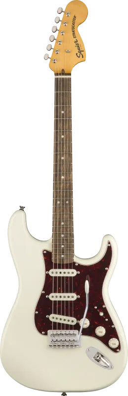 Squier Classic Vibe '70s Stratocaster, javorový hmatník, olympijská bílá