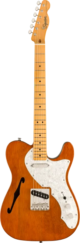 Squier Classic Vibe '60s Telecaster Thinline, javorový hmatník, přírodní