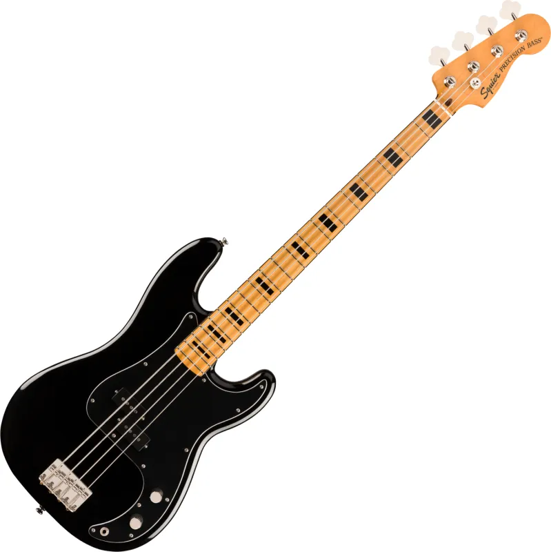 Squier Classic Vibe '70s Precision Bass, Javorový hmatník, Černá