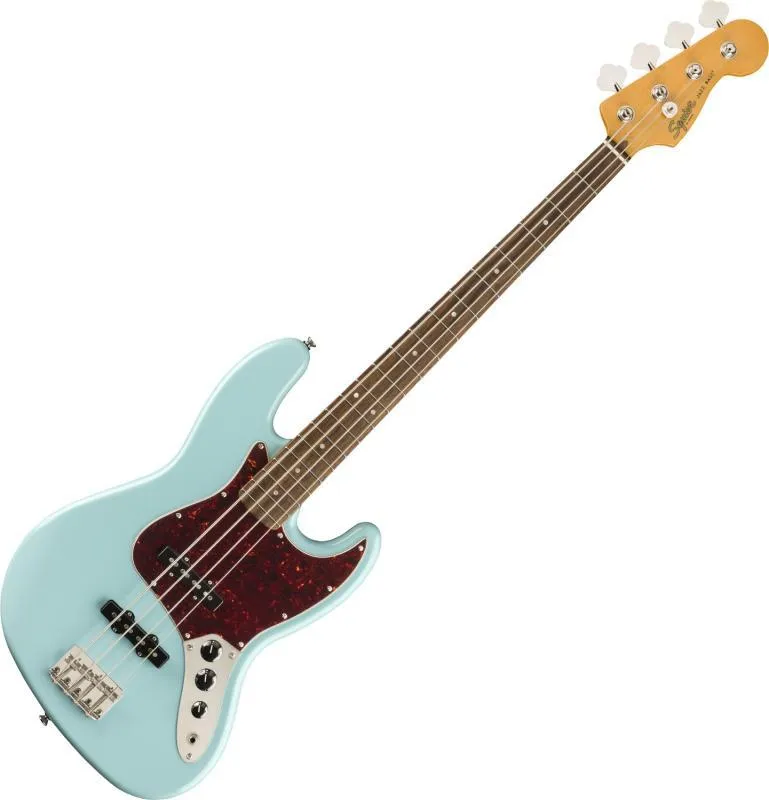 Squier Classic Vibe '60s Jazz Bass, javorový hmatník, Daphne Blue