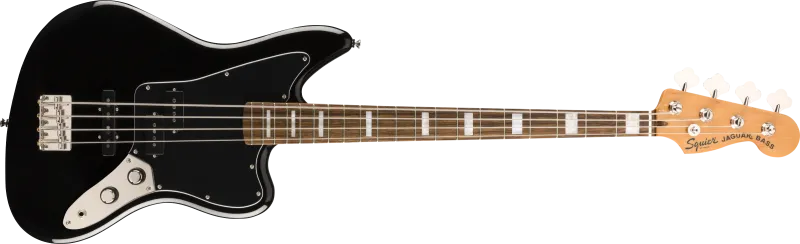 Squier Classic Vibe Jaguar Bass, černá, elektrická baskytara, 4 struny