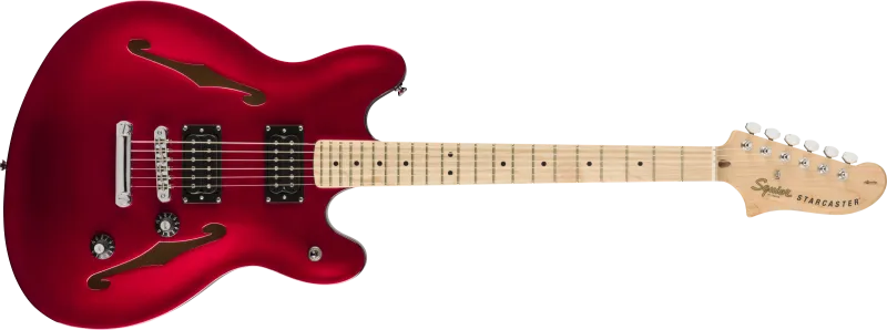 Squier Affinity Starcaster Candy Apple Red elektrická kytara