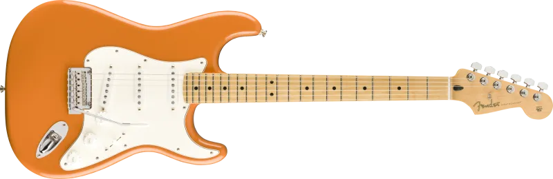Fender elektrická kytara Player Stratocaster MN Capri Orange