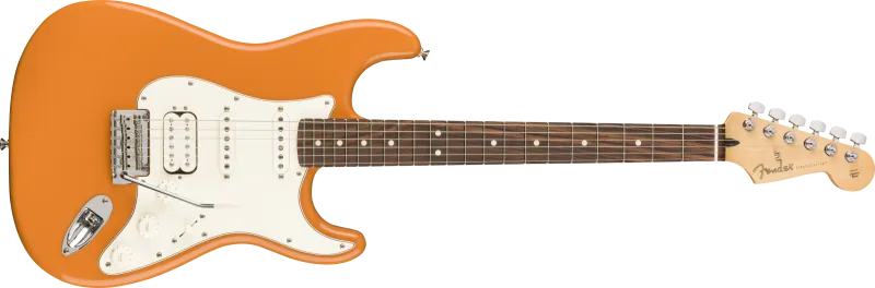 Fender Elektrická kytara Player Stratocaster HSS, Capri Orange