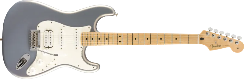 Fender Elektromos kytara Player Stratocaster HSS, stříbrná