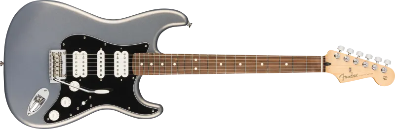 Fender Elektrická kytara Player Stratocaster HSH PF stříbrná
