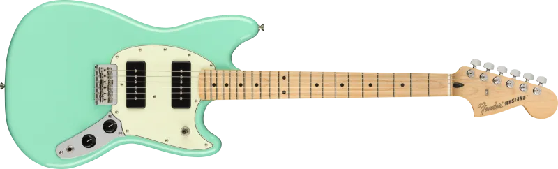 Fender elektrická kytara Player Mustang 90 MN, mořská pěna