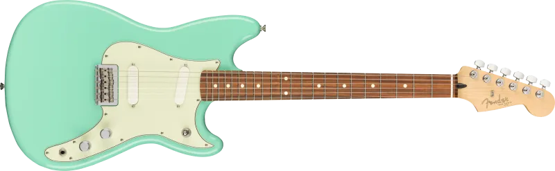Fender elektrická kytara Player Duo Sonic, Pau Ferro hmatník, Sea Foam Green