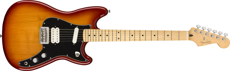 Fender elektrická kytara Player Duo-Sonic HS, javorový hmatník, Sienna Sunburst