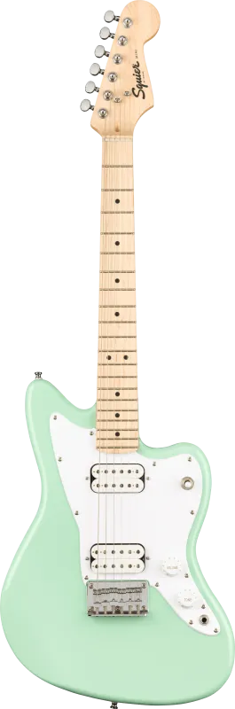 Squier Mini Jazzmaster HH, Javorový hmatník, Surf Green