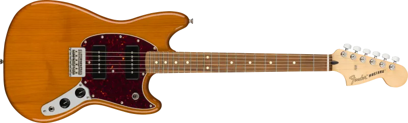 Fender Elektrická kytara Player Mustang 90 PF, přírodní finish
