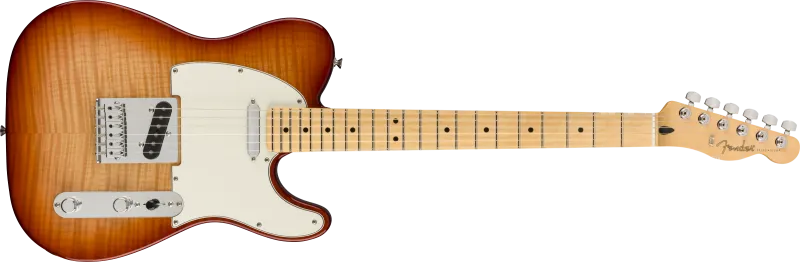 Fender Elektromos kytara Limited Edition Player Telecaster Plus Top, Sienna Sunburst