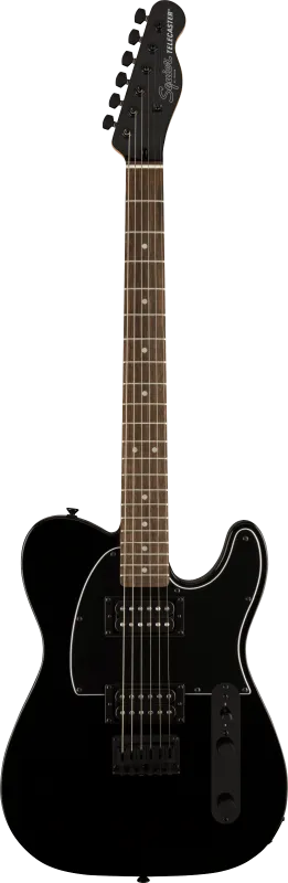 Squier Affinity Telecaster HH Černý pickguard, odpovídající hlava