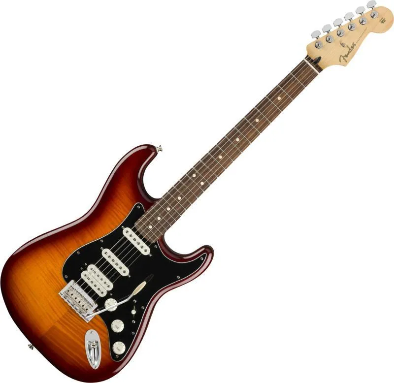 Fender elektrická kytara Player Stratocaster HSS Plus Top PF Tobacco Sunburst
