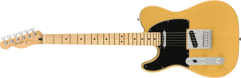 Fender Elektrická kytara Player Telecaster MN Butterscotch Blonde, levá