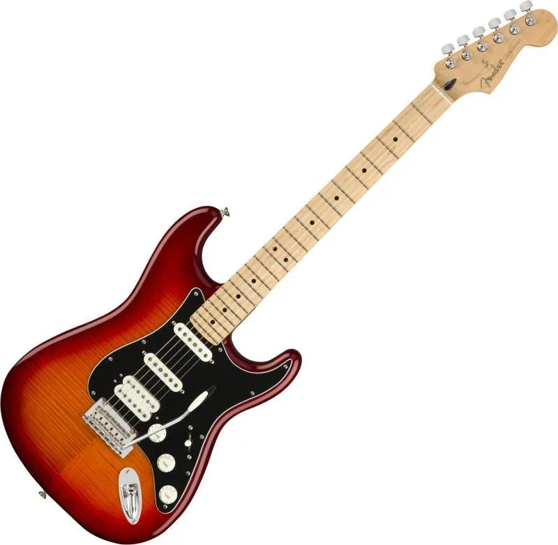 Fender Elektrická kytara Player Stratocaster HSS Plus Top MN Aged Cherry Burst