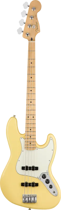 Fender basová kytara 4 struny, javorový hmatník, máslová smetana