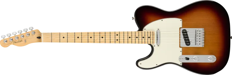 Fender Elektrická kytara Player Telecaster MN 3-barvy Sunburst, levá