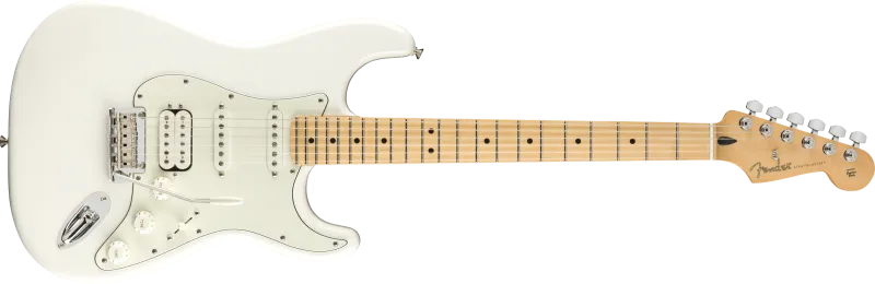 Fender elektrická kytara Player Stratocaster HSS MN Polar White