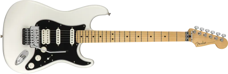 Fender Elektrická kytara Player Stratocaster Floyd Rose HSS MN Polar White