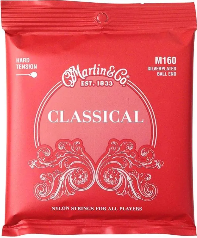Martin M-160 Vysoké napětí klasické nylonové struny