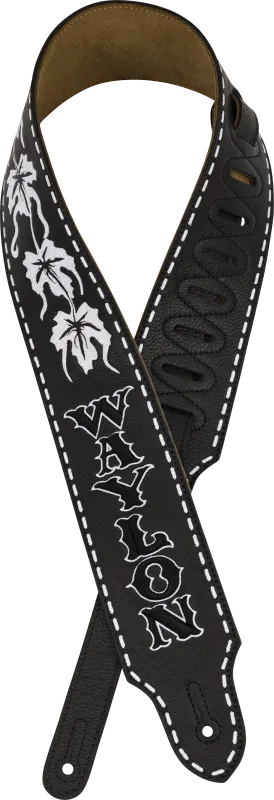 Fender Waylon Jennings Signature popruh, černý