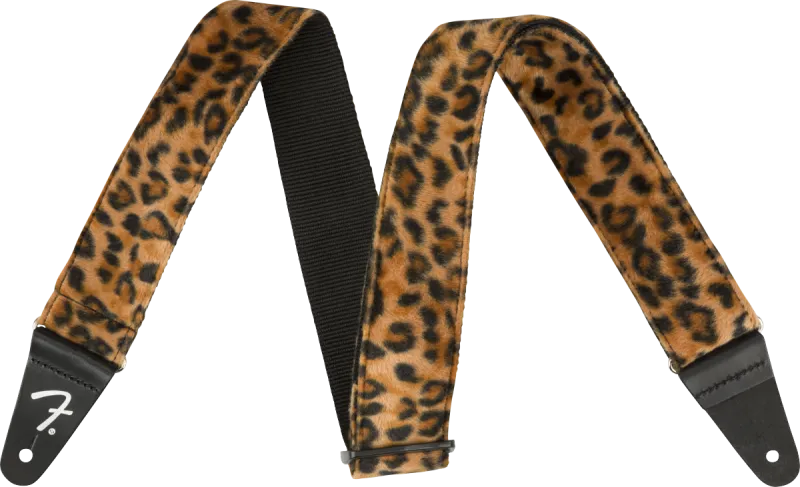 Fender popruh, divoký zvířecí vzor, leopardí, 2