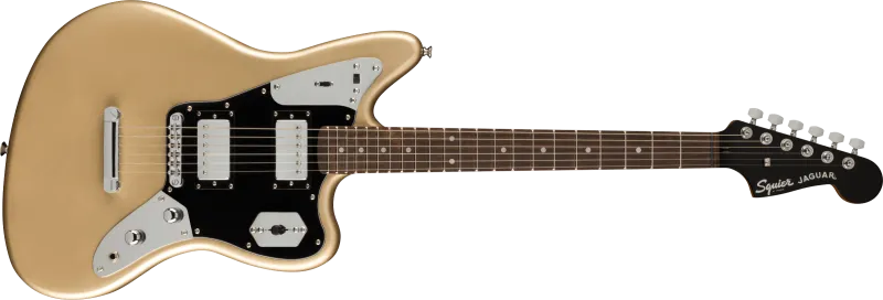 Squier Contemporary Jaguar HH ST LRL Shoreline Gold elektrická kytara