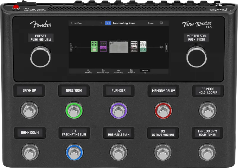 Fender multiefekt Tone Master Pro