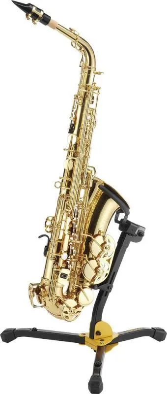 Hercules Stojan na saxofon, automatické uchopení, malý + pouzdro