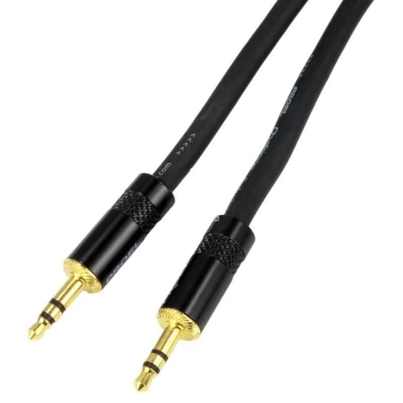 Proel IM kabel, 3 m černý, 2x 3,5 mm stereo jack konektor