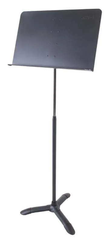 DH stojan na noty, černý, výškově nastavitelný 1060-1600 mm, velikost not 510 x 330 mm