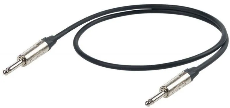 Proel Kabel pro nástroje 5m, Neutrik 2x 6,3mm NP2X mono jack, HPC110