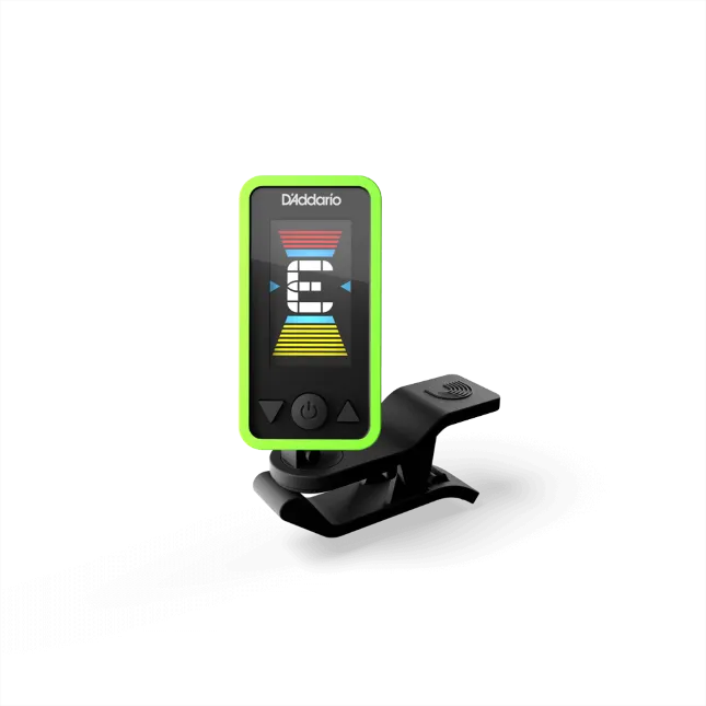 D'Addario Headstock tuner, zelený