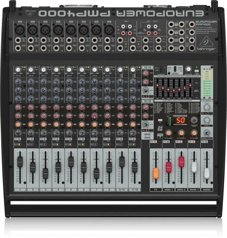 Behringer mixážní pult, 1600W, 16 kanál, Multi-FX procesor