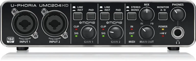 Behringer UMC204HD