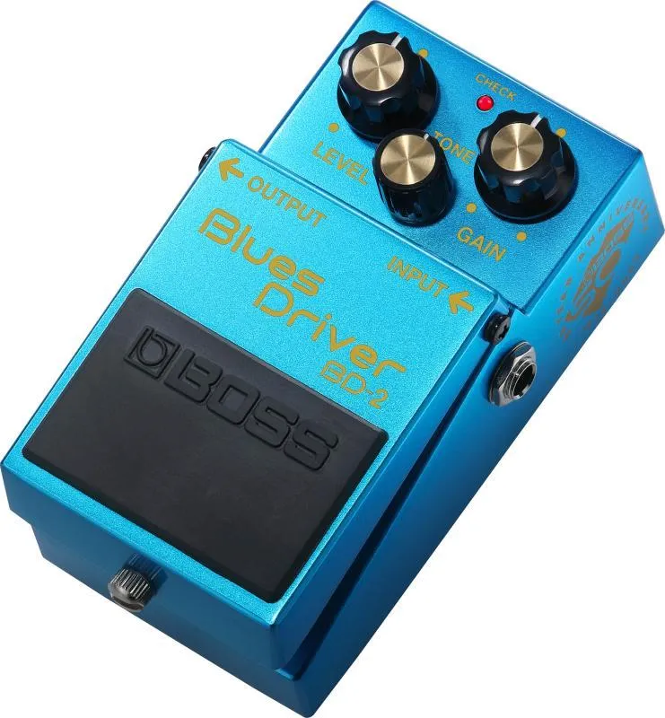 BOSS efektový pedál BD-2-B50A Blues Driver, jubilejní edice 50 let