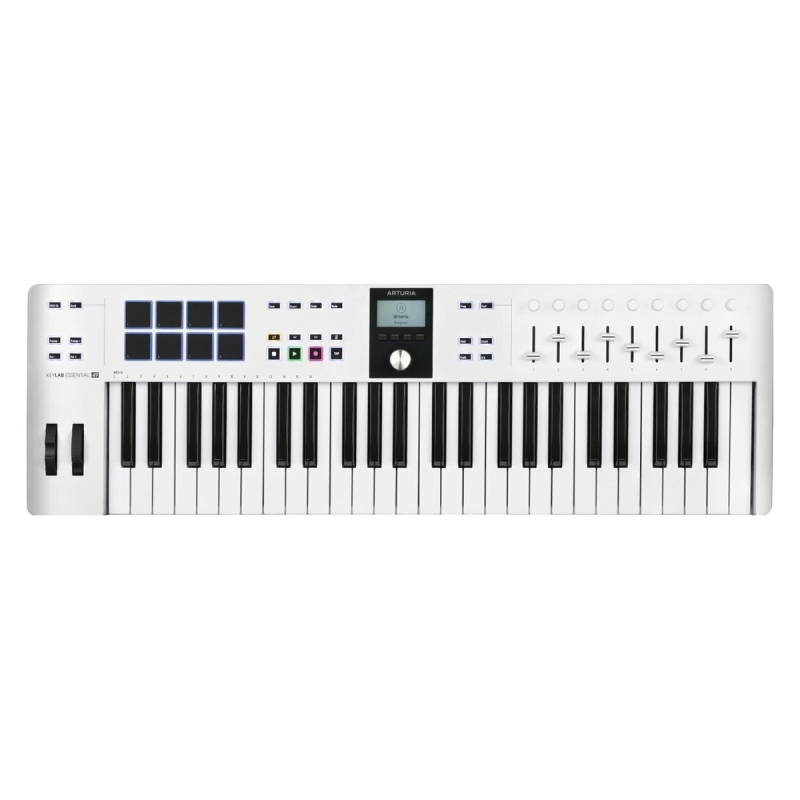 Arturia MIDI kontroler KeyLab Essential mk3 49, bílý, 49 kláves