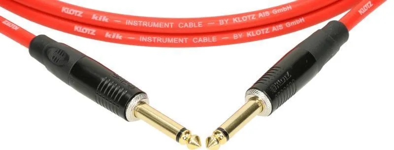 Klotz IM kabel, profi, kovový konektor Klotz Jack, 9m