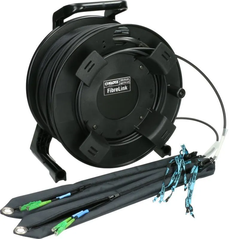 Klotz optický kabel E2000-E2000, single-mode OS2, 100m